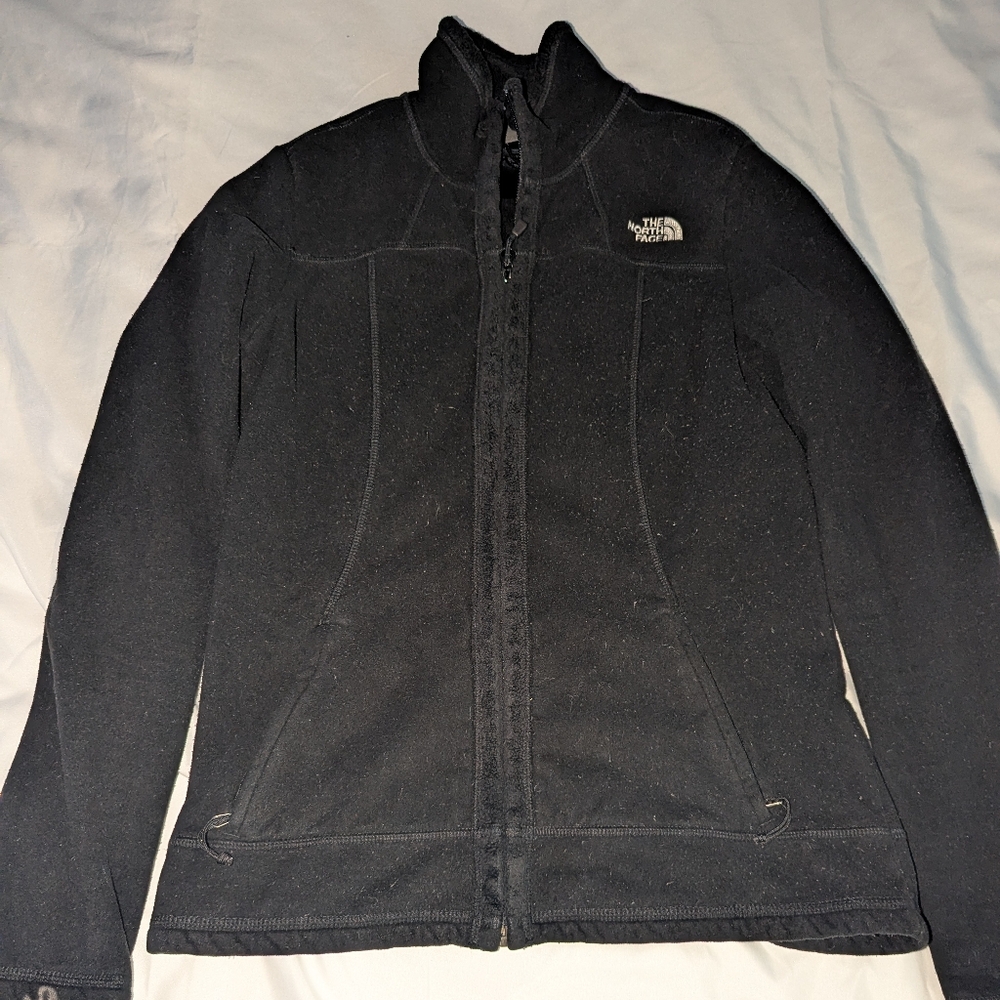 The North Face Women's Small‎ Black Full Zip Fleece Jacket